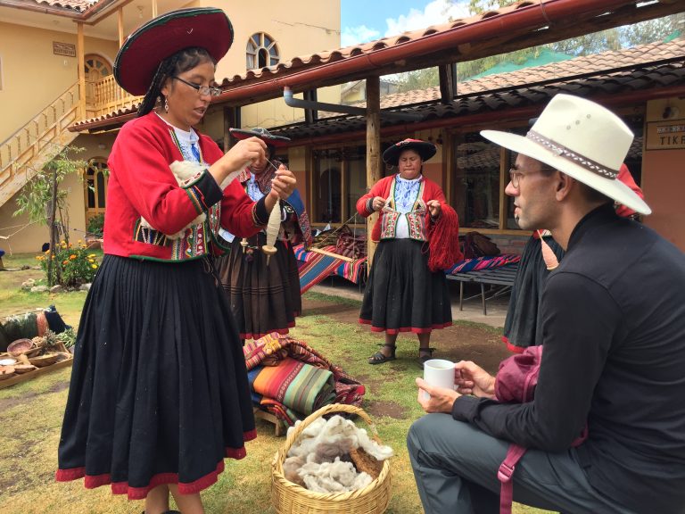 Chinchero weaving - Sacred Valley, Peru