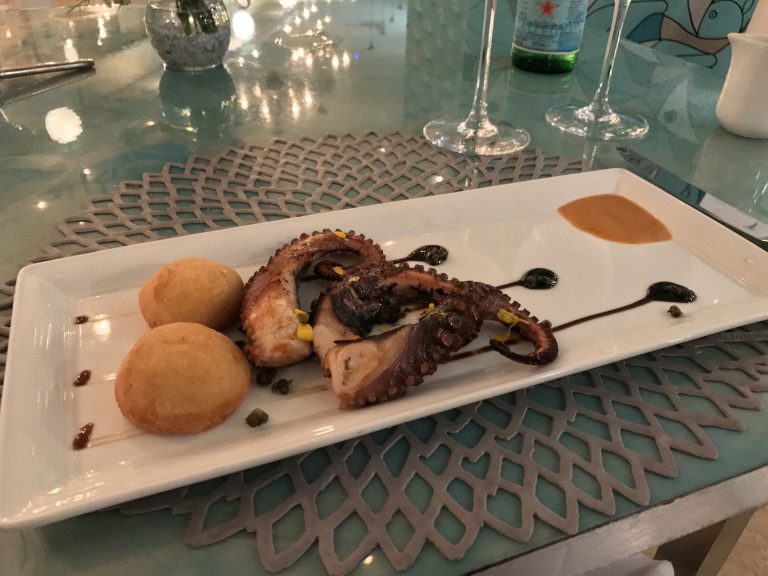 One of Cartagena's many fresh seafood treats