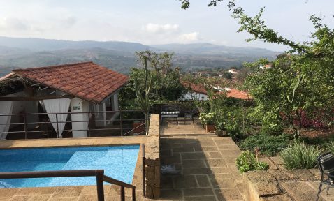 View of Barichara, Colombia from Casa Barichara