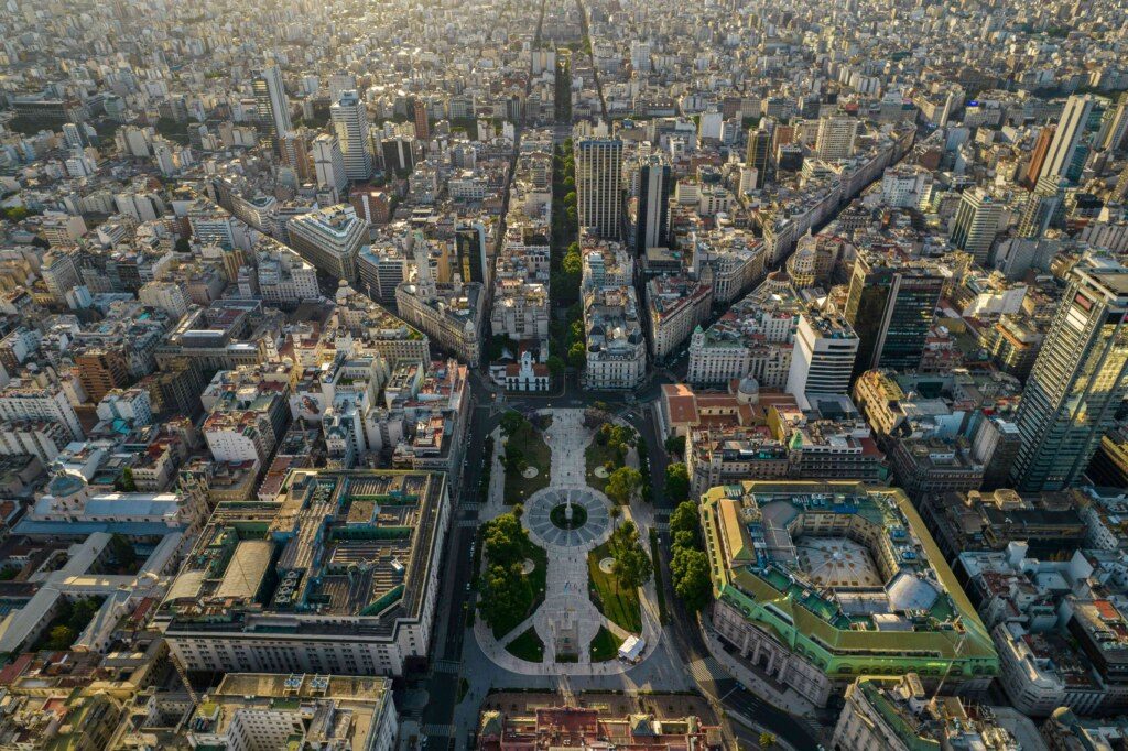 Buenos Aires aerial