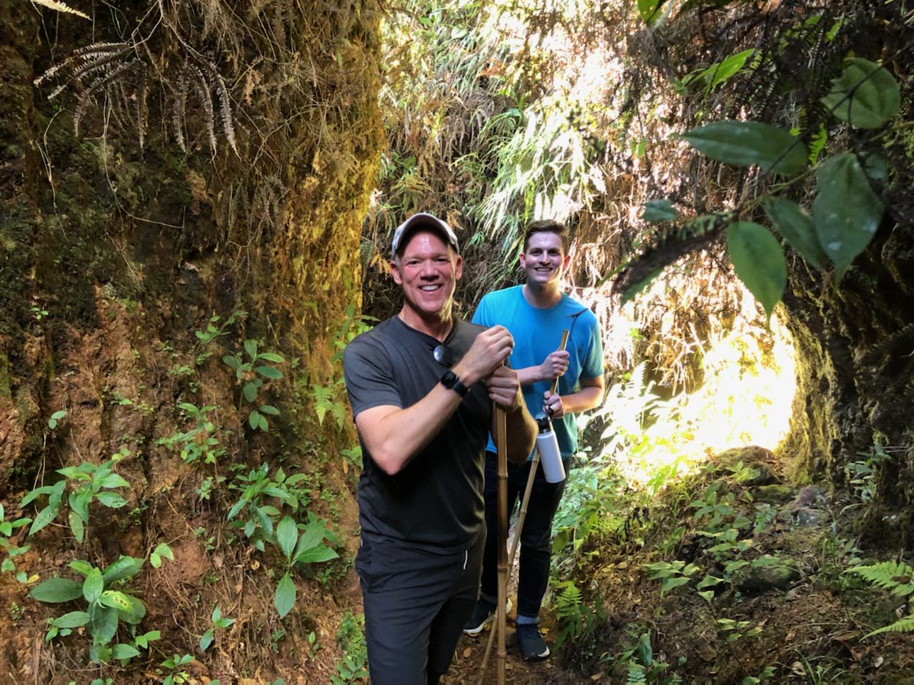 Cannua Hike Greg & Kyle Colombia