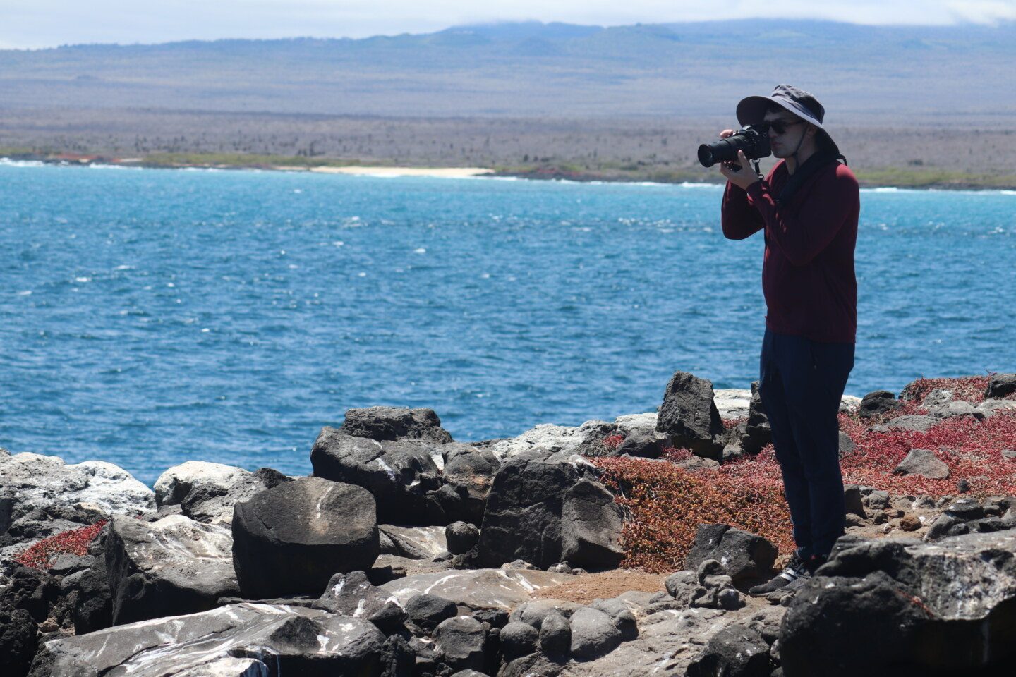 Galapagos-Candid photographer